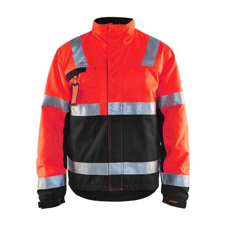 BLÅKLÄDER Highvis talvitakki huomiopunainen/musta